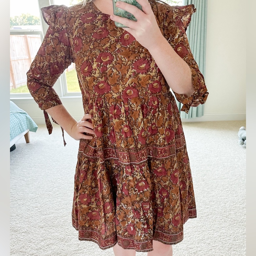 NWOT Fall Victoria Dunn Dress - Picture 2 of 2
